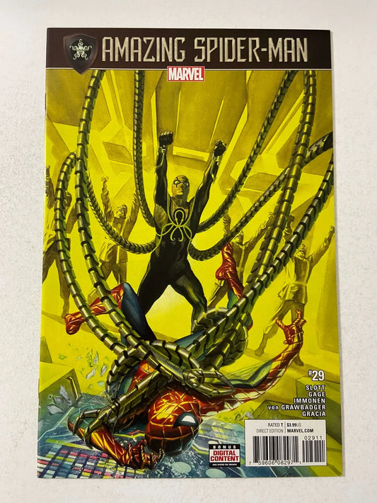 AMAZING SPIDER-MAN #29 Vol 4 NM Alex Ross Cover