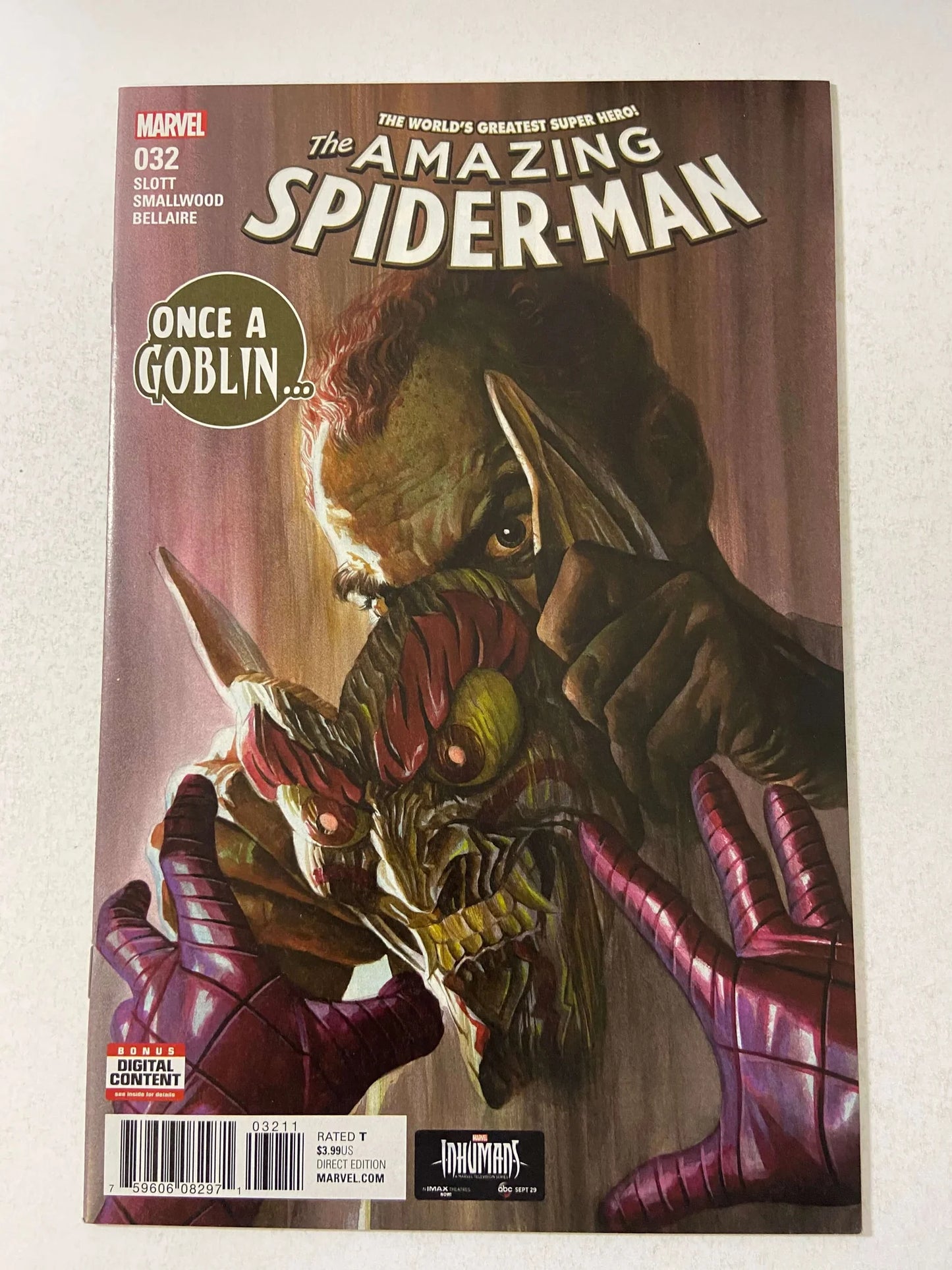 AMAZING SPIDER-MAN #32 Vol 4 NM Alex Ross Cover