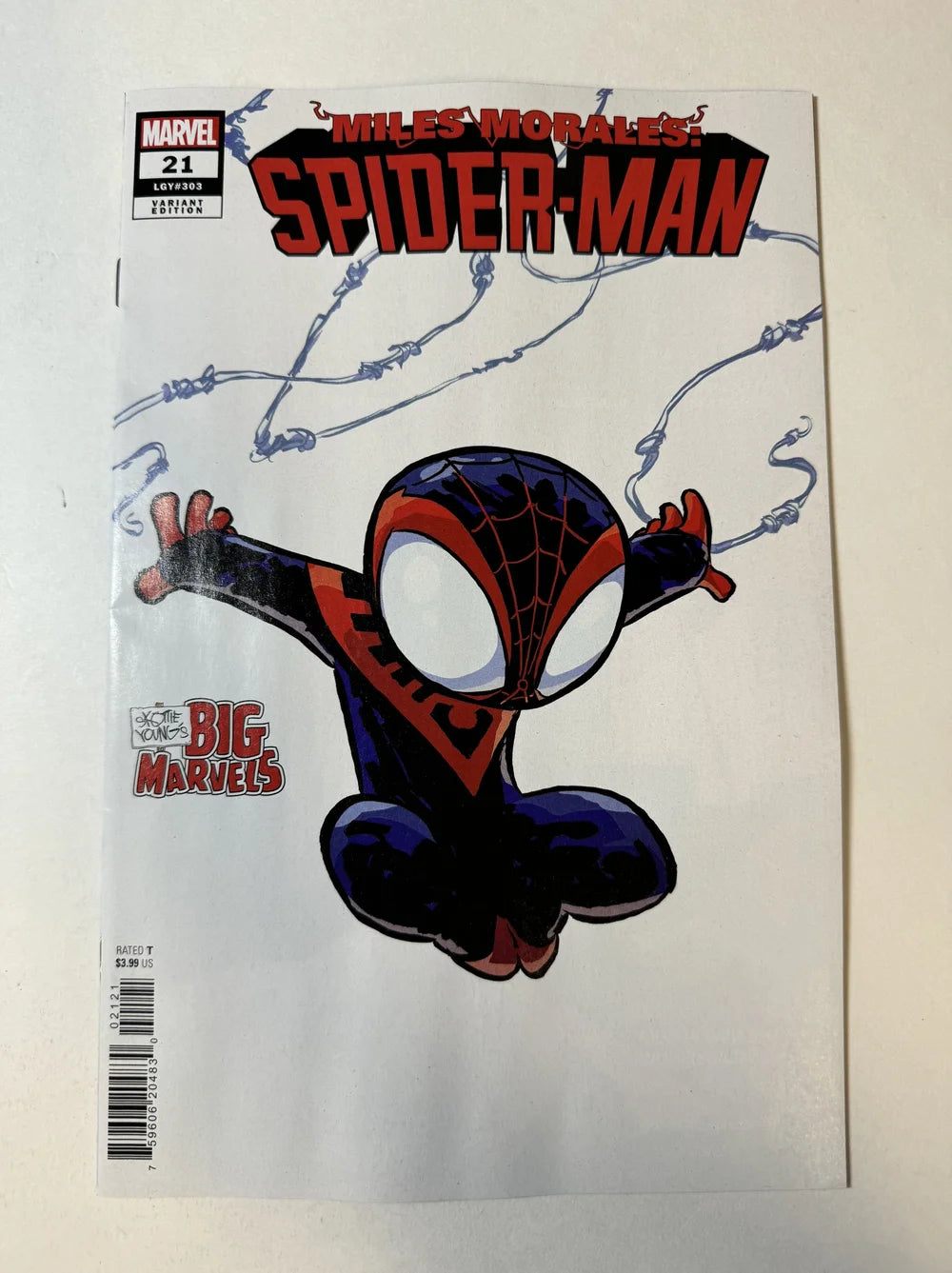 MILES MORALES: SPIDER-MAN #21 Vol 2 NM Skottie Young Variant