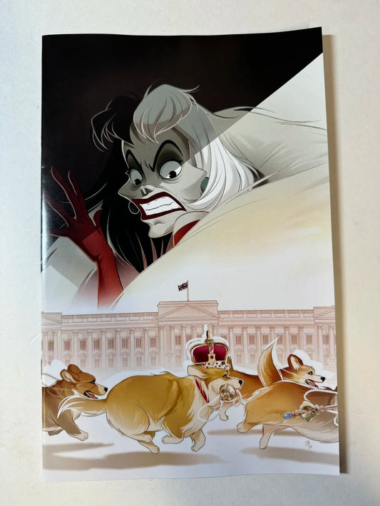 DISNEY VILLAINS : CRUELLA DE VIL #4 NM 1:10 Virgin Sweeney Boo Variant