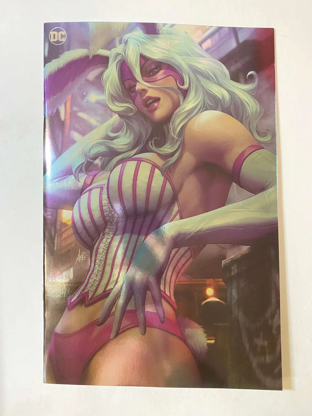 BATMAN AND ROBIN #1 Vol 3 NM Artgerm Foil Variant 1ST APPEARANCE