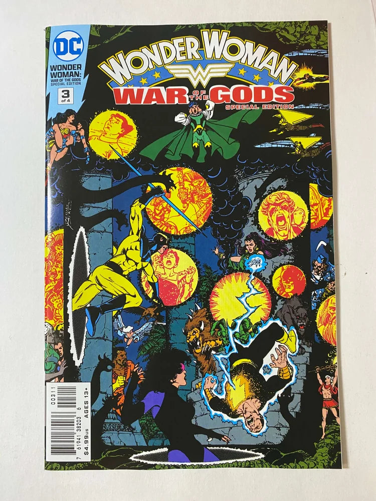 WONDER WOMAN WAR OF THE GODS SPECIAL EDITION #3 NM George Perez Cover