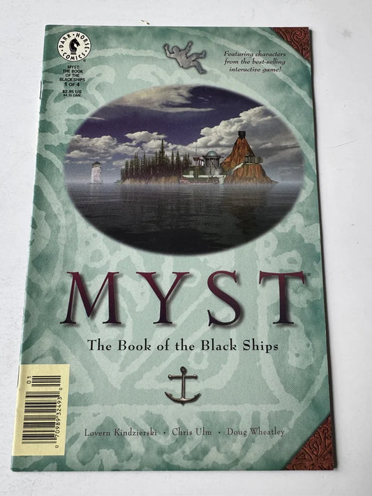 MYST The Book of The Black Ships #1 VF+ NEWSSTAND