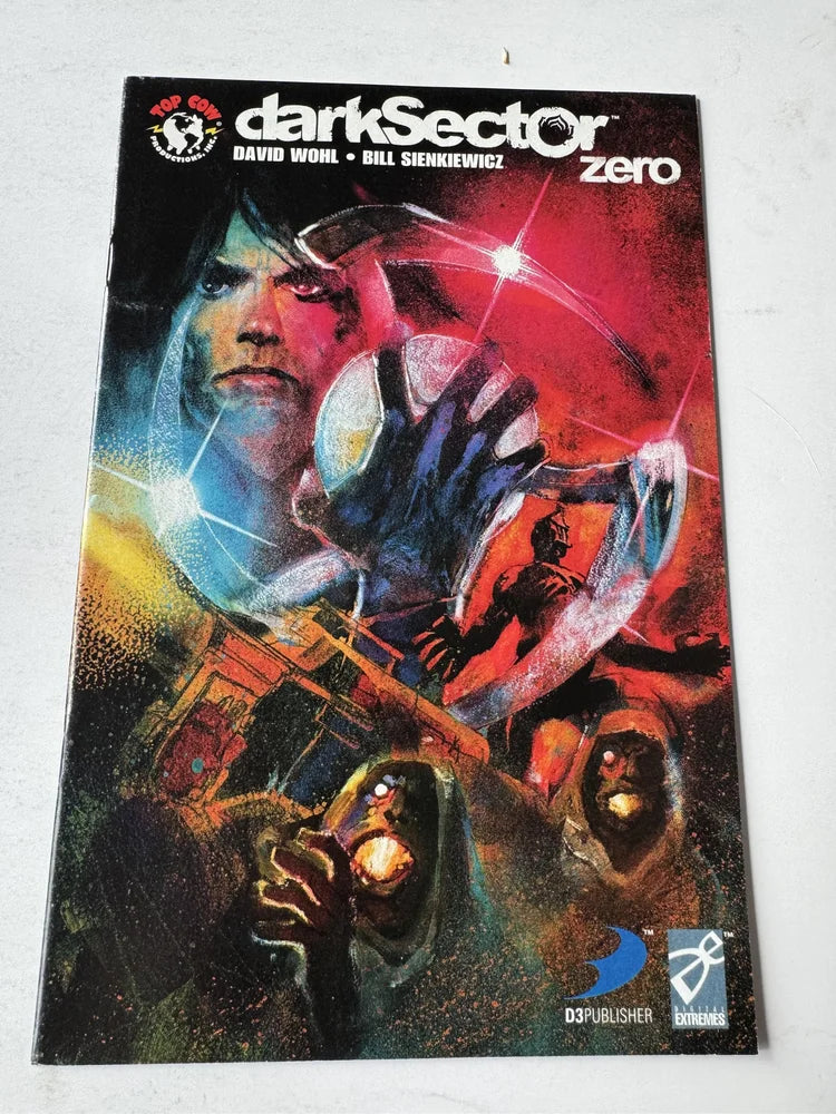 DARK SECTOR ZERO NM- Bill Sienkiewicz Cover PROMO
