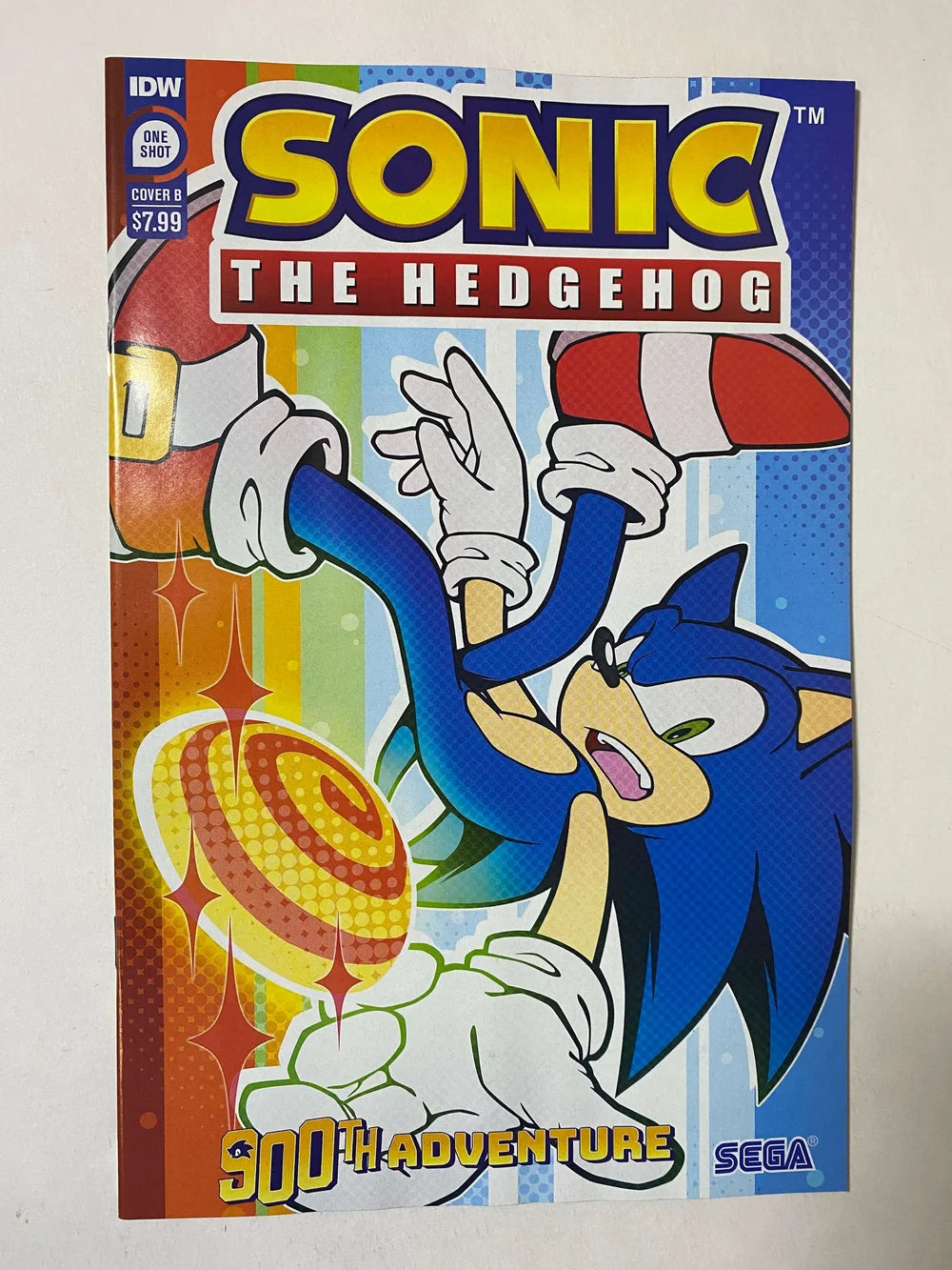 SONIC THE HEDGEHOG 900th Adventure NM A-D Set