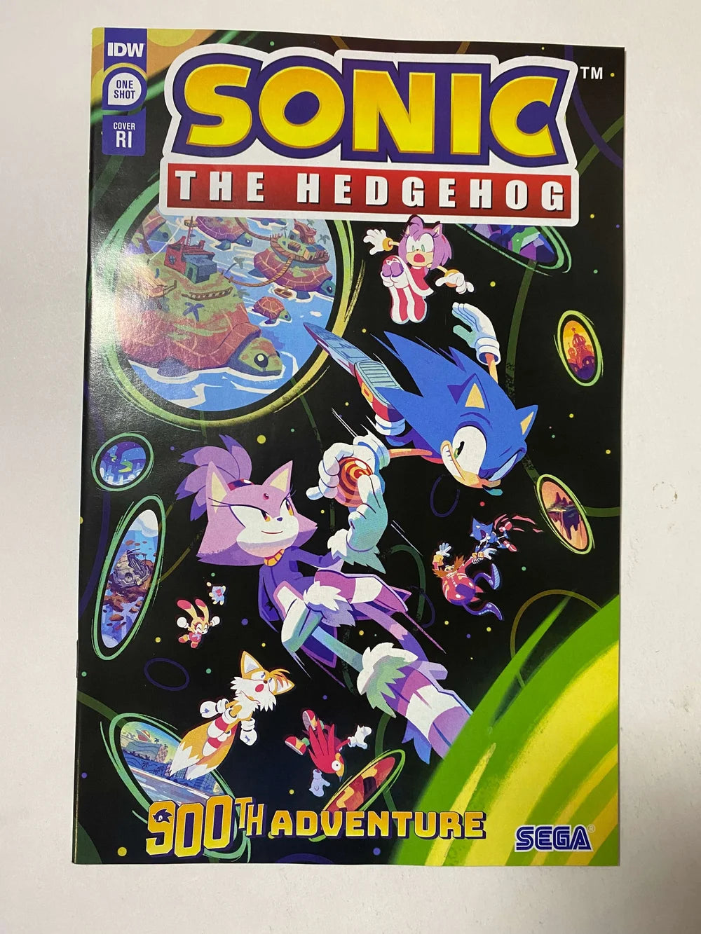 SONIC THE HEDGEHOG 900th Adventure NM 1:10 Variant