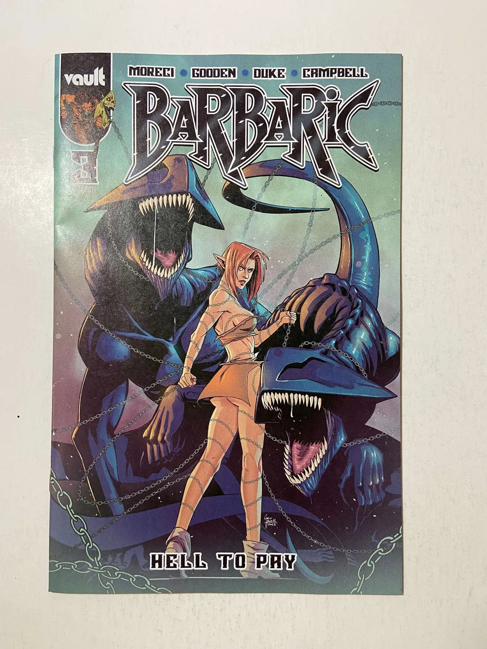 BARBARIC Hell To Pay #2 NM Colin Howell B Variant