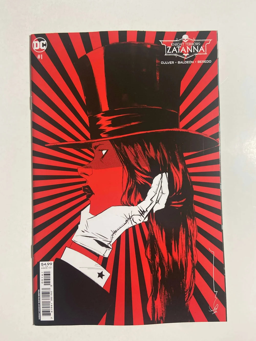 KNIGHT TERRORS ZATANNA #1 NM Dustin Nguyen Variant