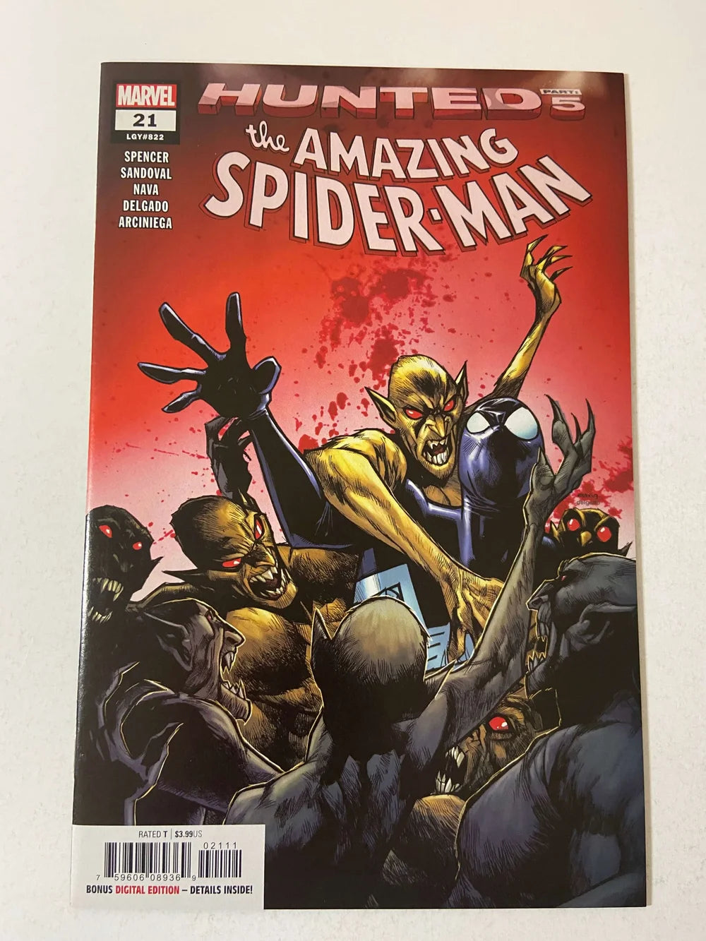 AMAZING SPIDER-MAN #21 Vol 5 NM