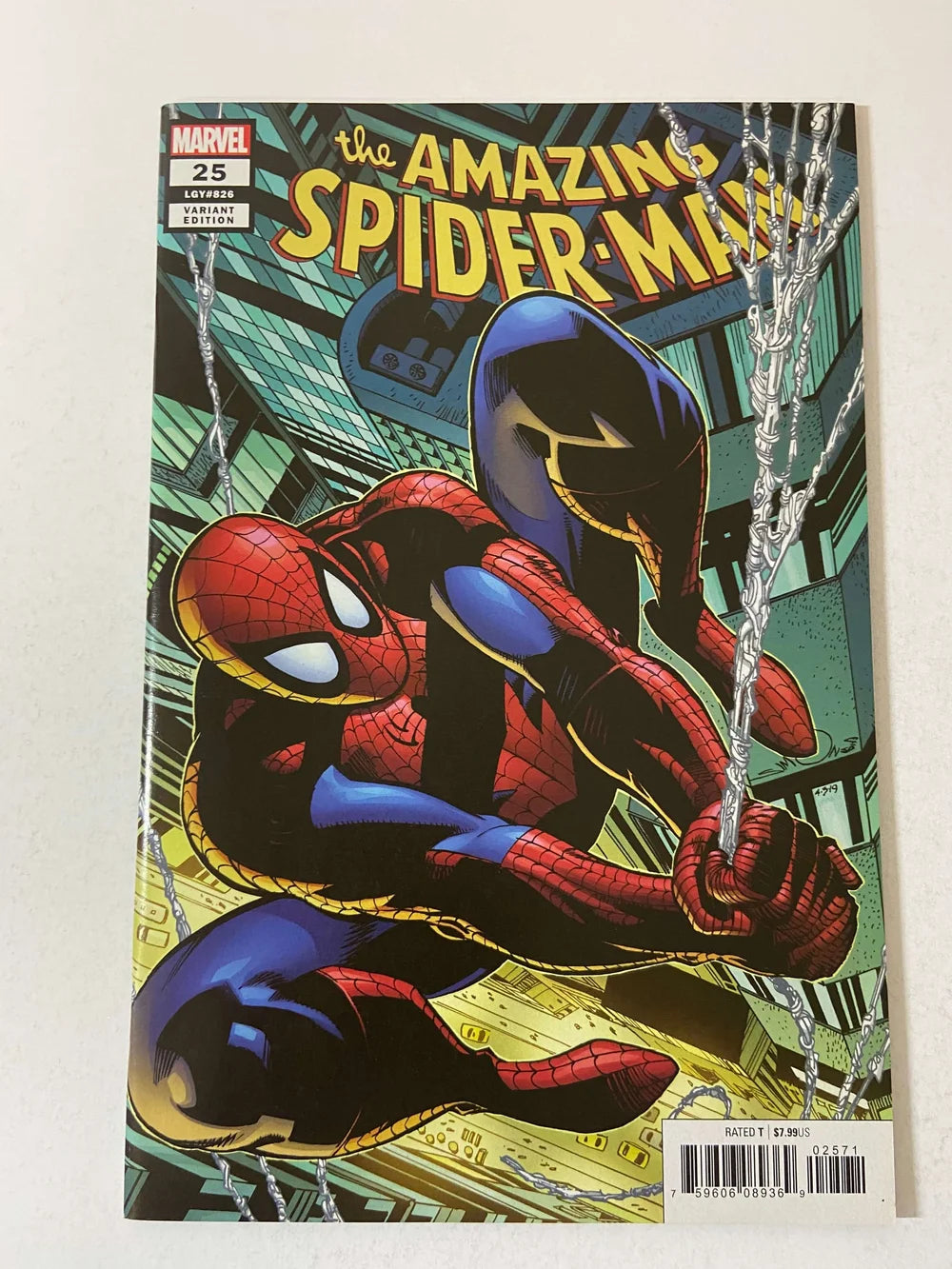 AMAZING SPIDER-MAN #25 Vol 5 NM 1:10 Walter Simonson Variant