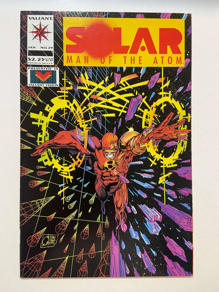 SOLAR MAN OF THE ATOM #29 NM Joe Quesada Cover