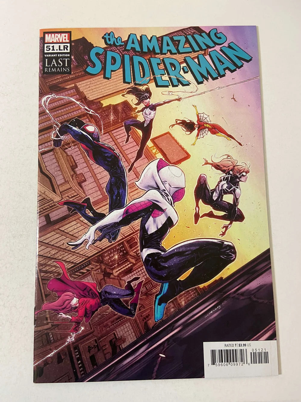 AMAZING SPIDER-MAN #51.LR Vol 5 NM Iban Coello Variant
