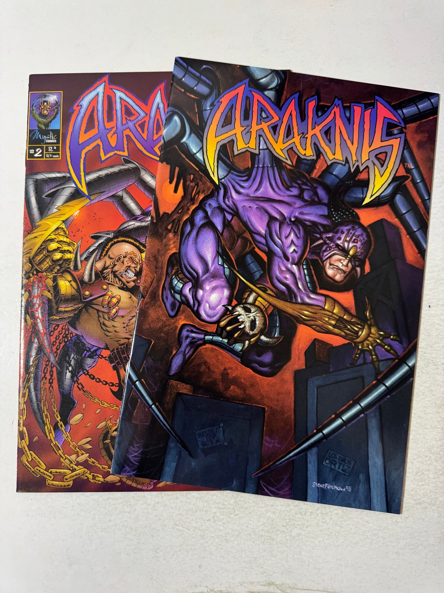 ARAKNIS #1-2 NM Set