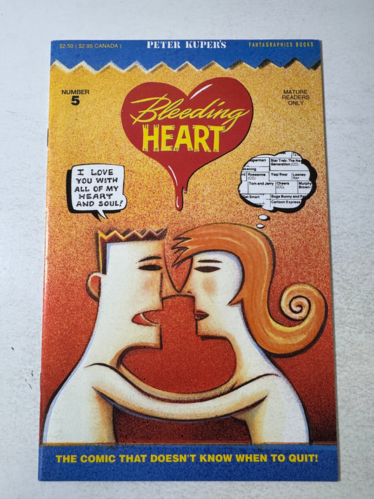 PETER KUPER'S BLEEDING HEART #5 NM-