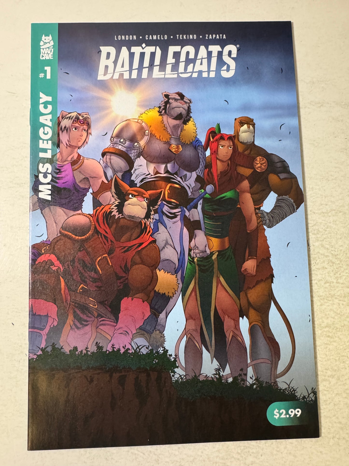 BATTLECATS #1 NM