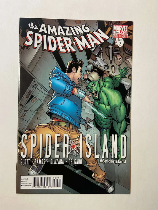 AMAZING SPIDER-MAN #668 NM Humberto Ramos Cover