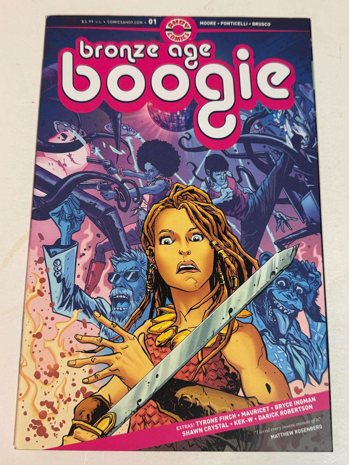 BRONZE AGE BOOGIE #1 NM-