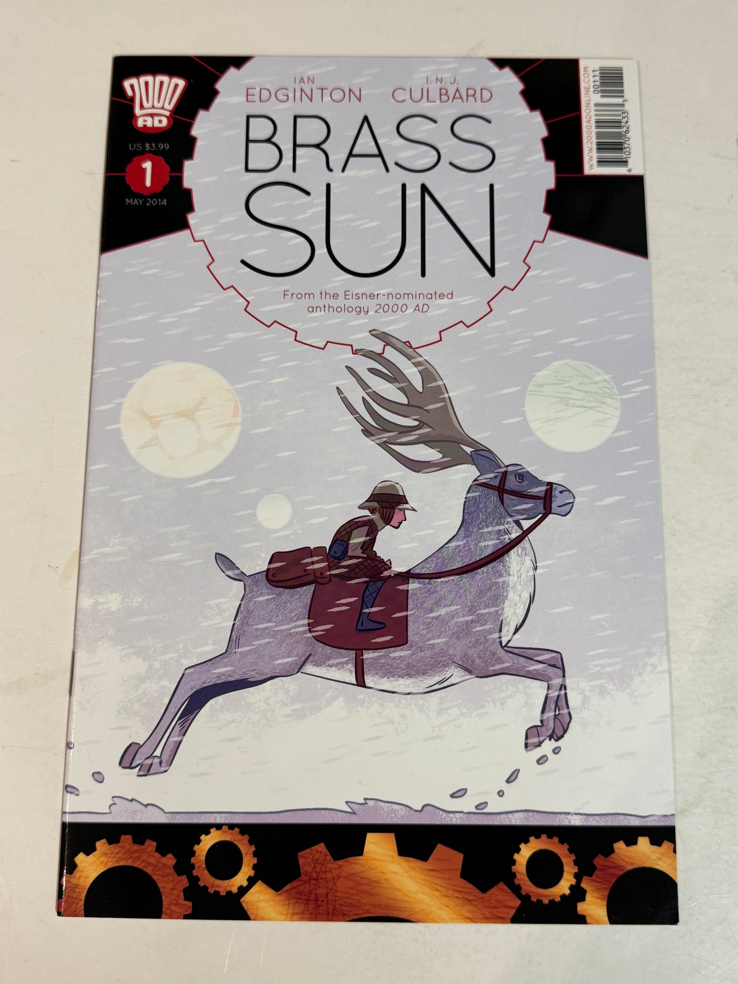 2000AD BRASS SUN #1 NM