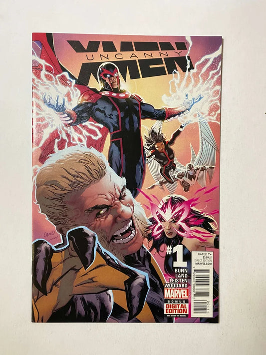 UNCANNY X-MEN #1 Vol 4 Greg Land Cover