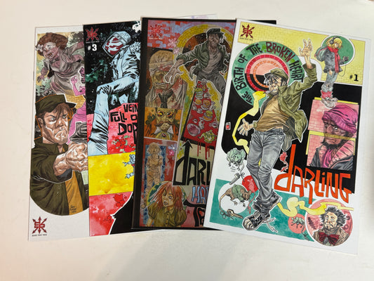 DARLING #1-4 NM B Variant Set