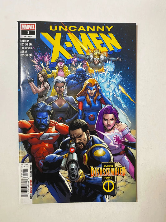 UNCANNY X-MEN #1 Vol 5 NM- Leinil Yu Cover