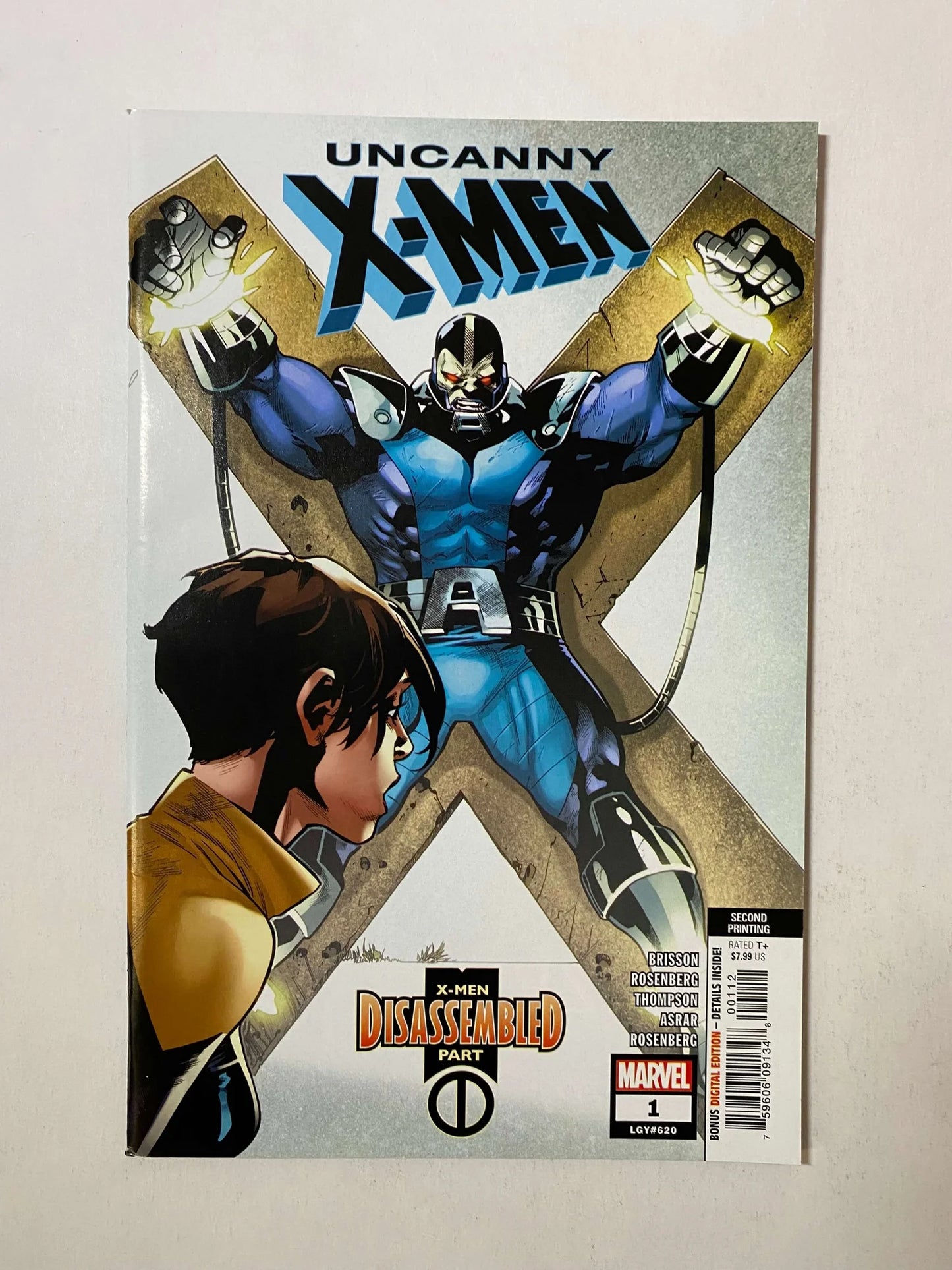 UNCANNY X-MEN #1 Vol 5 NM 2nd Print Variant