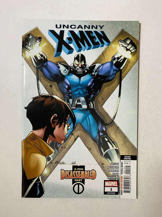 UNCANNY X-MEN #1 Vol 5 NM 2nd Print Variant