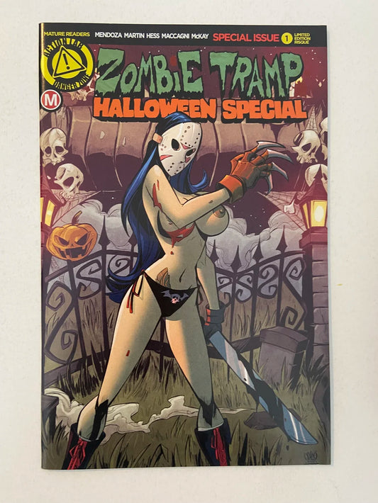 ZOMBIE TRAMP Halloween Special 2016 #1 NM Trom Risque Variant