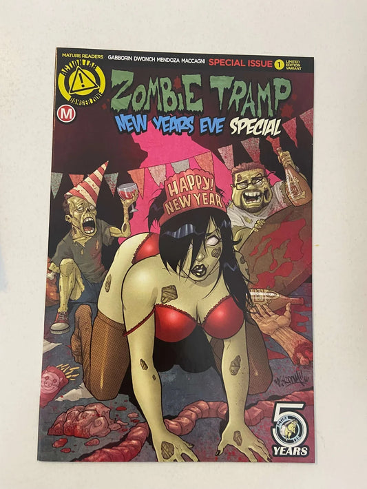 ZOMBIE TRAMP New Years Eve Special #1 NM Cordova Variant