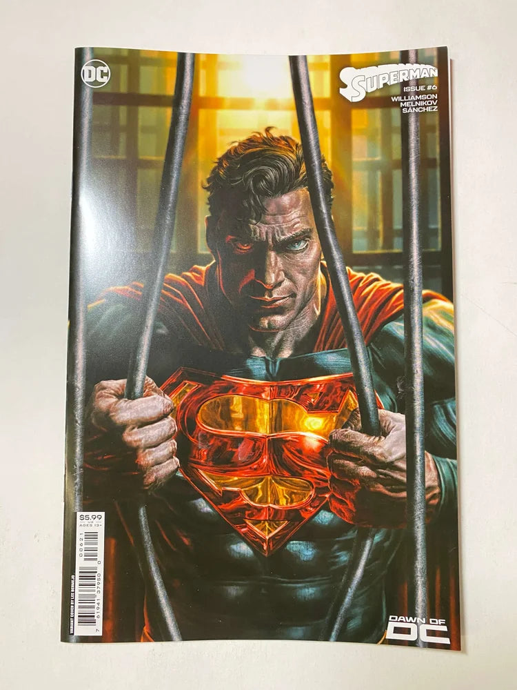 SUPERMAN #6 Vol 6 NM Lee Bermejo Variant 1ST APPEARANCE