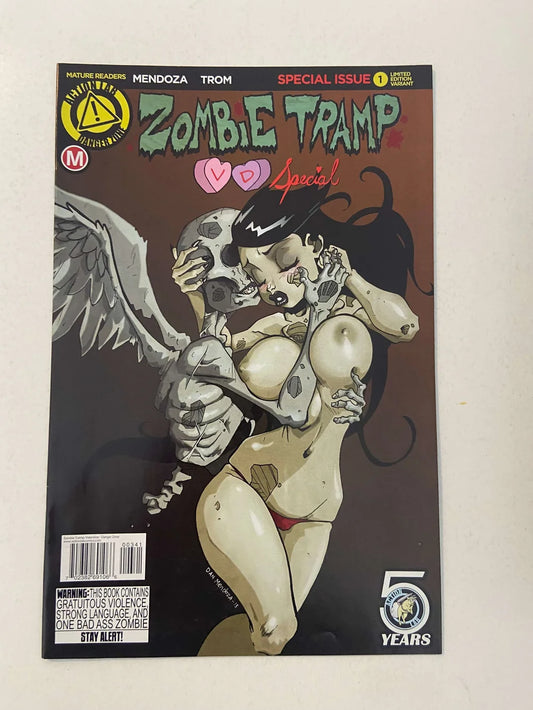 ZOMBIE TRAMP VD Special #1  Dan Mendoza Risque Variant