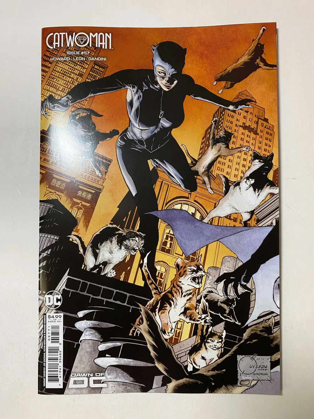CATWOMAN #57 Vol 5 NM Joe Quesada Variant