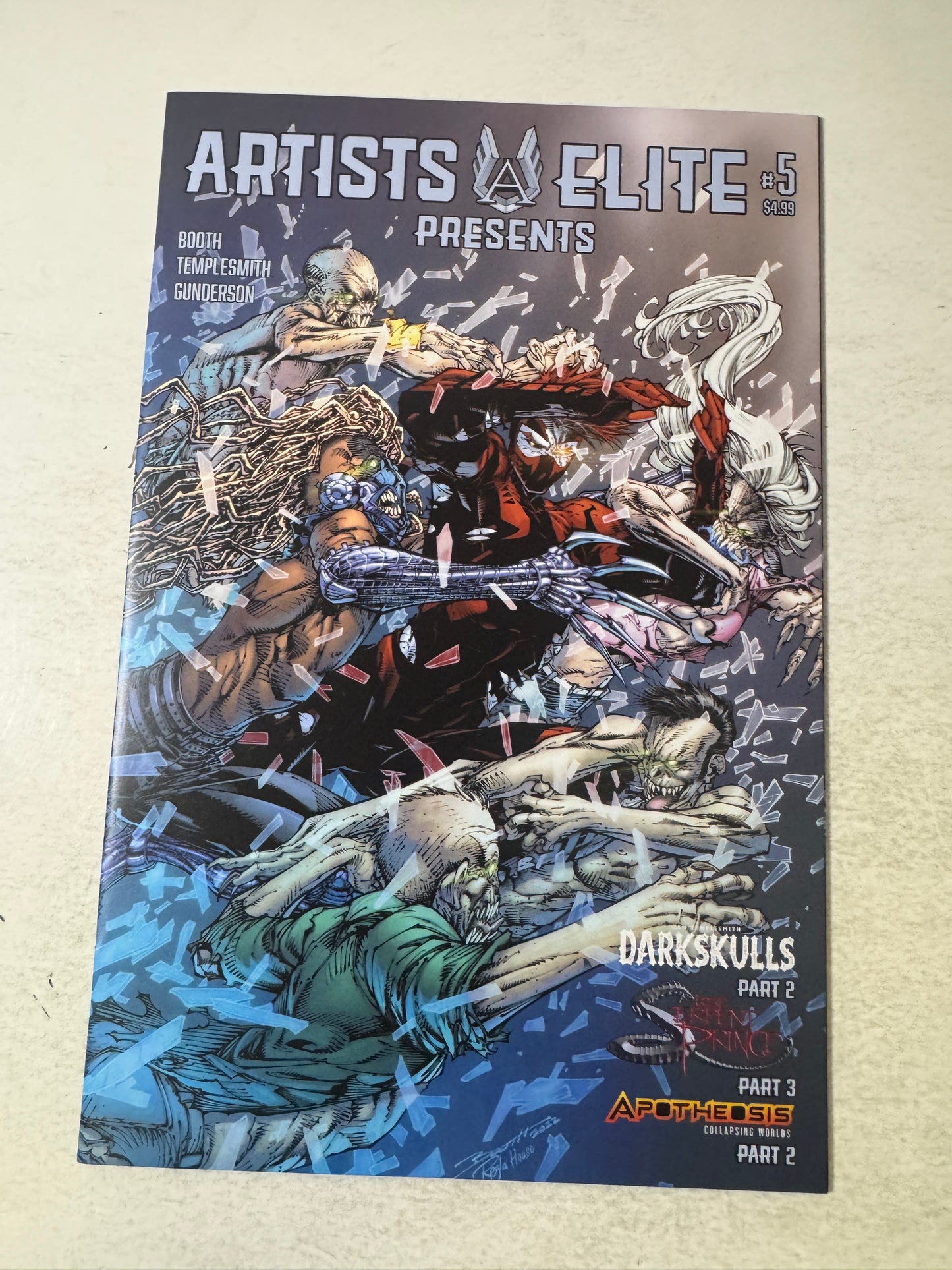 ARTISTS ELITE PRESENTS #5 NM B Brett Booth Variant