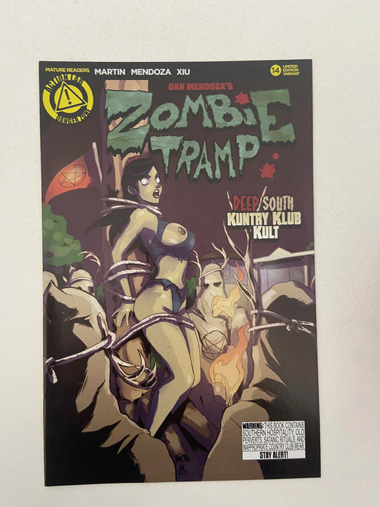 ZOMBIE TRAMP #14 NM- Risque Variant LTD 2500