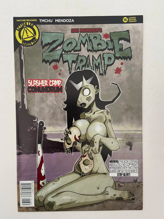 ZOMBIE TRAMP #16 Dan Mendoza Variant LTD 2000