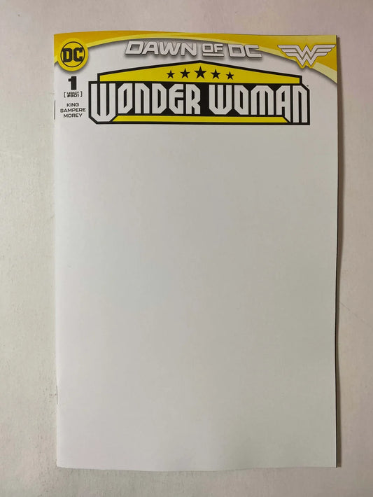 WONDER WOMAN #1 Vol 6 NM Blank Variant
