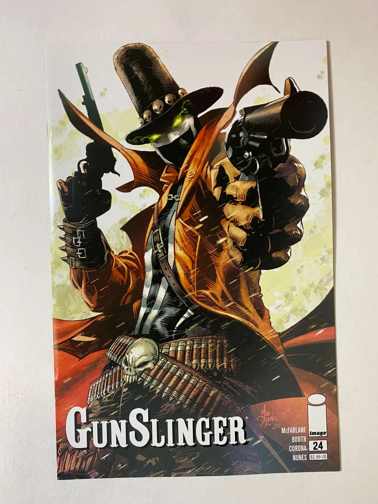 GUNSLINGER SPAWN #24 NM Mike Deodato Jr Cover