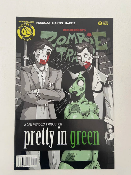 ZOMBIE TRAMP #18 NM Dan Mendoza Variant LTD 2000