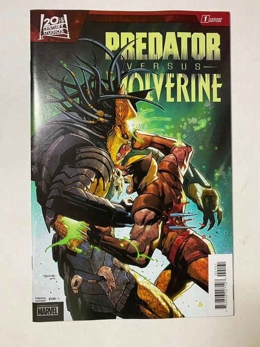 PREDATOR VERSUS WOLVERINE #1 NM Segovia Variant