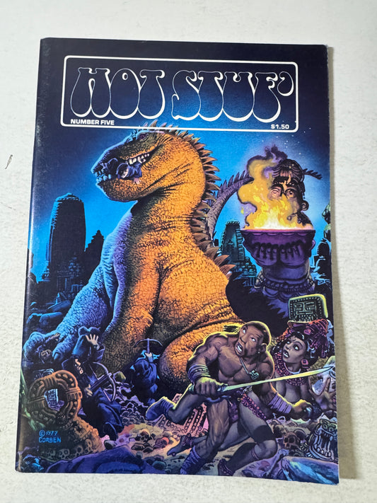 HOT STUFF #5 VF/NM Richard Corben Cover