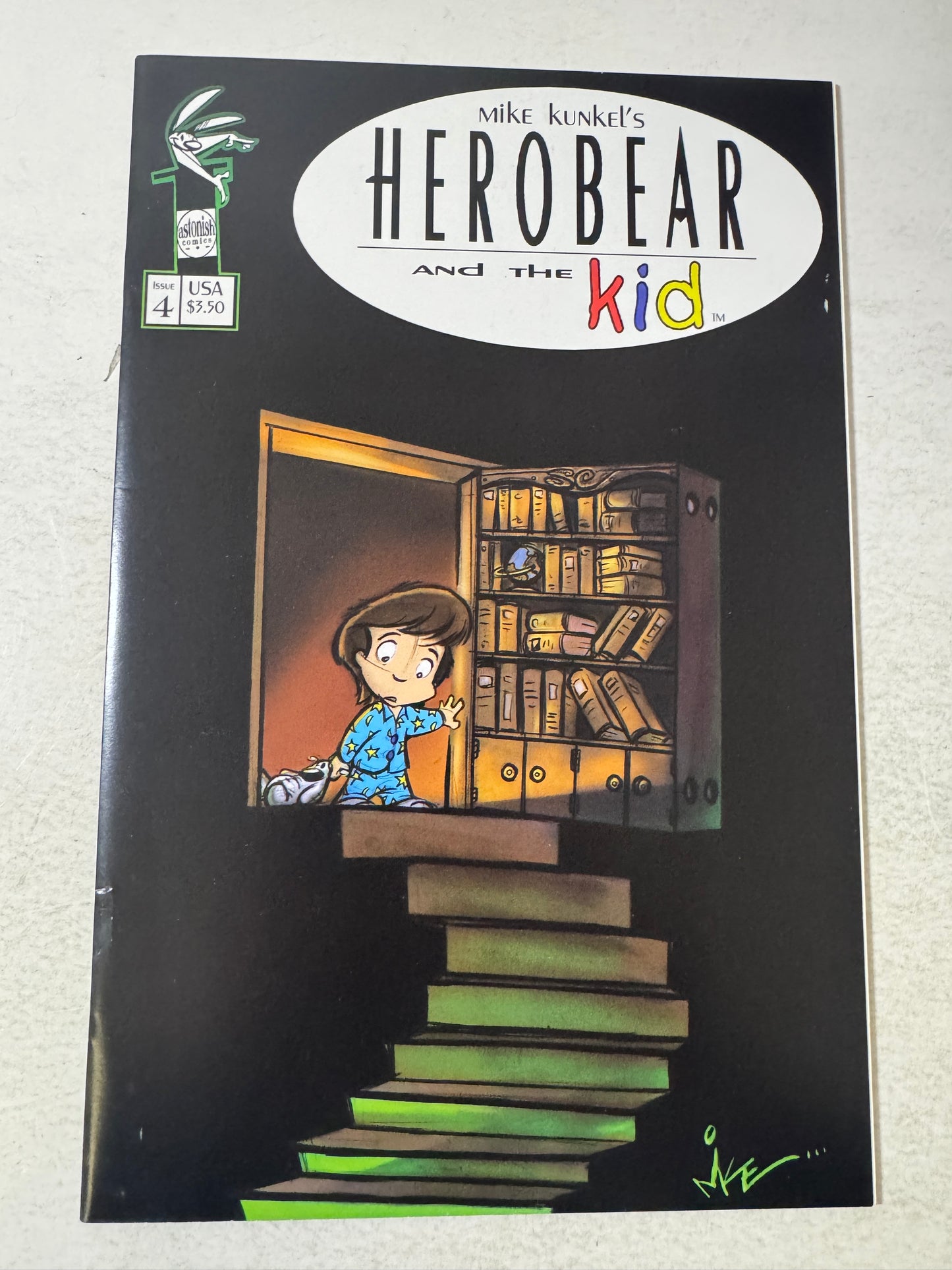 MIKE KUNKEL'S HERO BEAR AND THE KID #4 VF/NM