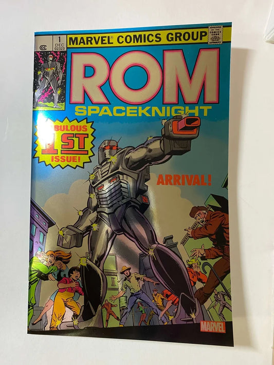 ROM #1 NM Facsimile Foil Variant  Frank Miller Cover