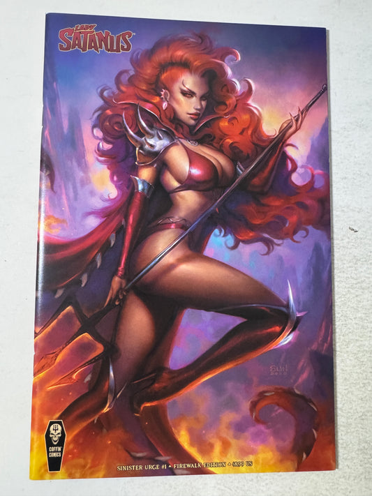 LADY SATANUS Sinister Urge #1 NM Firewalk Edition Variant