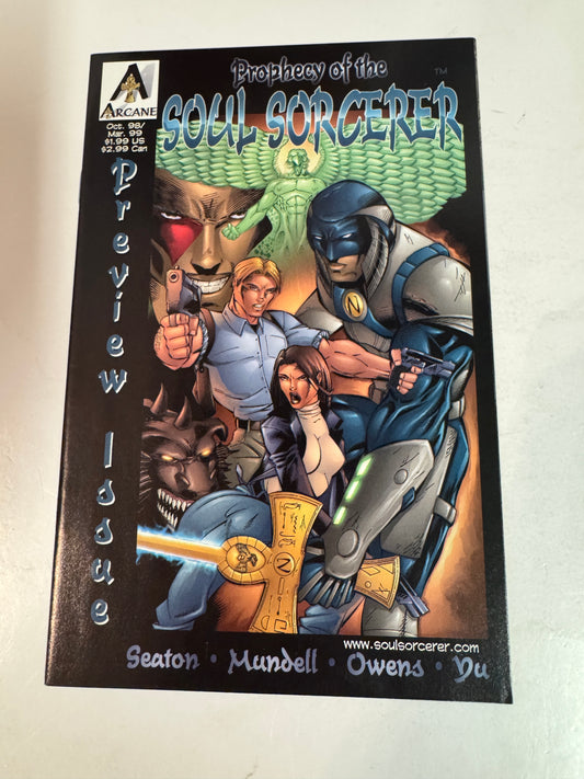 PROPHECY OF THE SOUL SORCERER Preview Issue NM