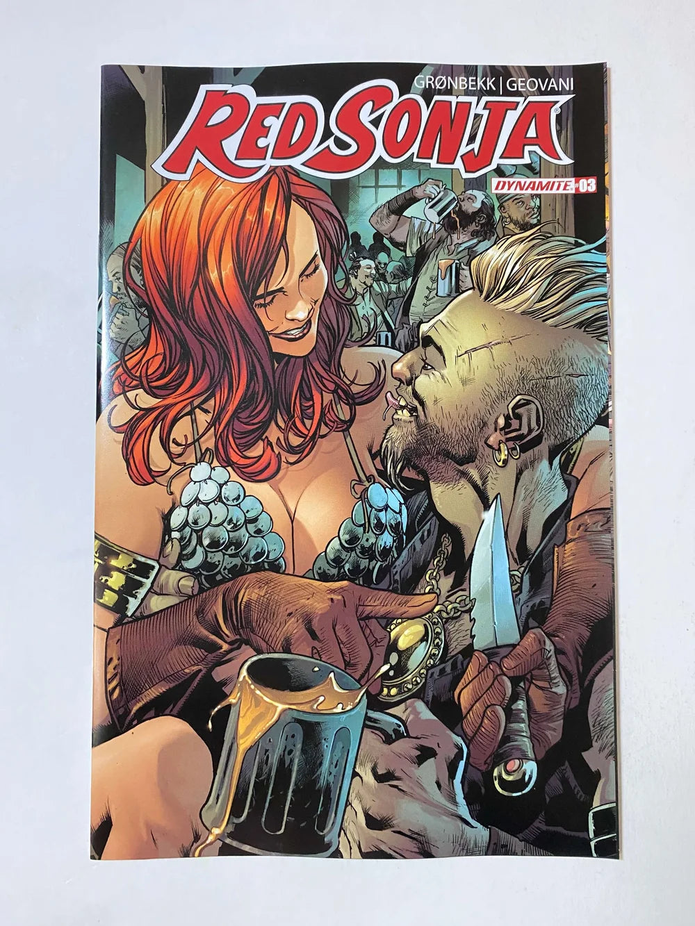 RED SONJA #3 Vol 7 NM 1:10 Bryan Hitch Variant (Dynamite)