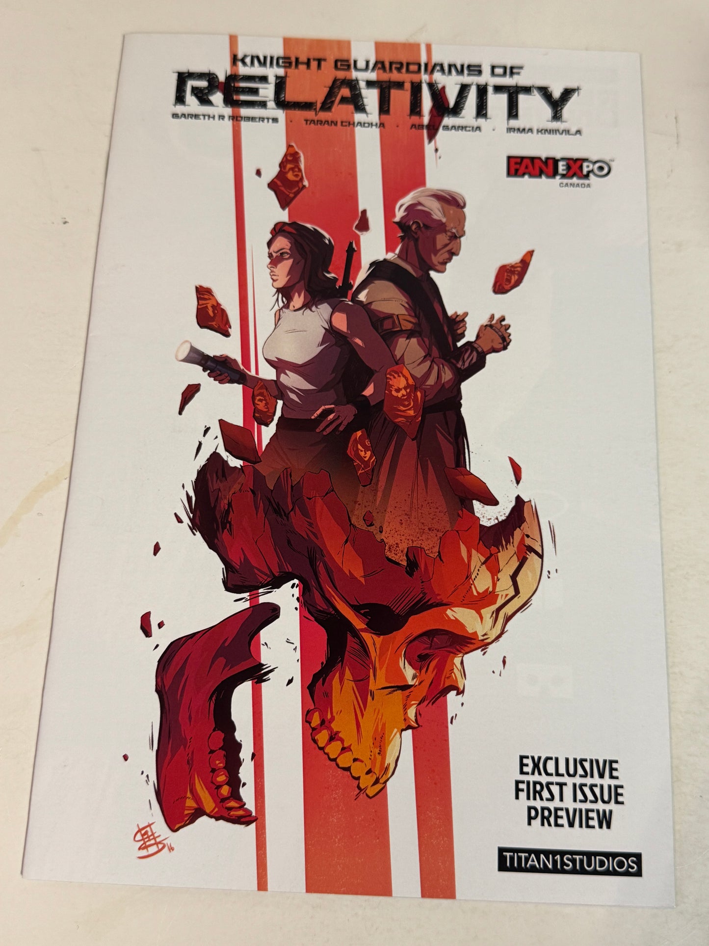 KNIGHT GUARDIANS OF RELATIVITY Fan Expo Exclusive Preview NM