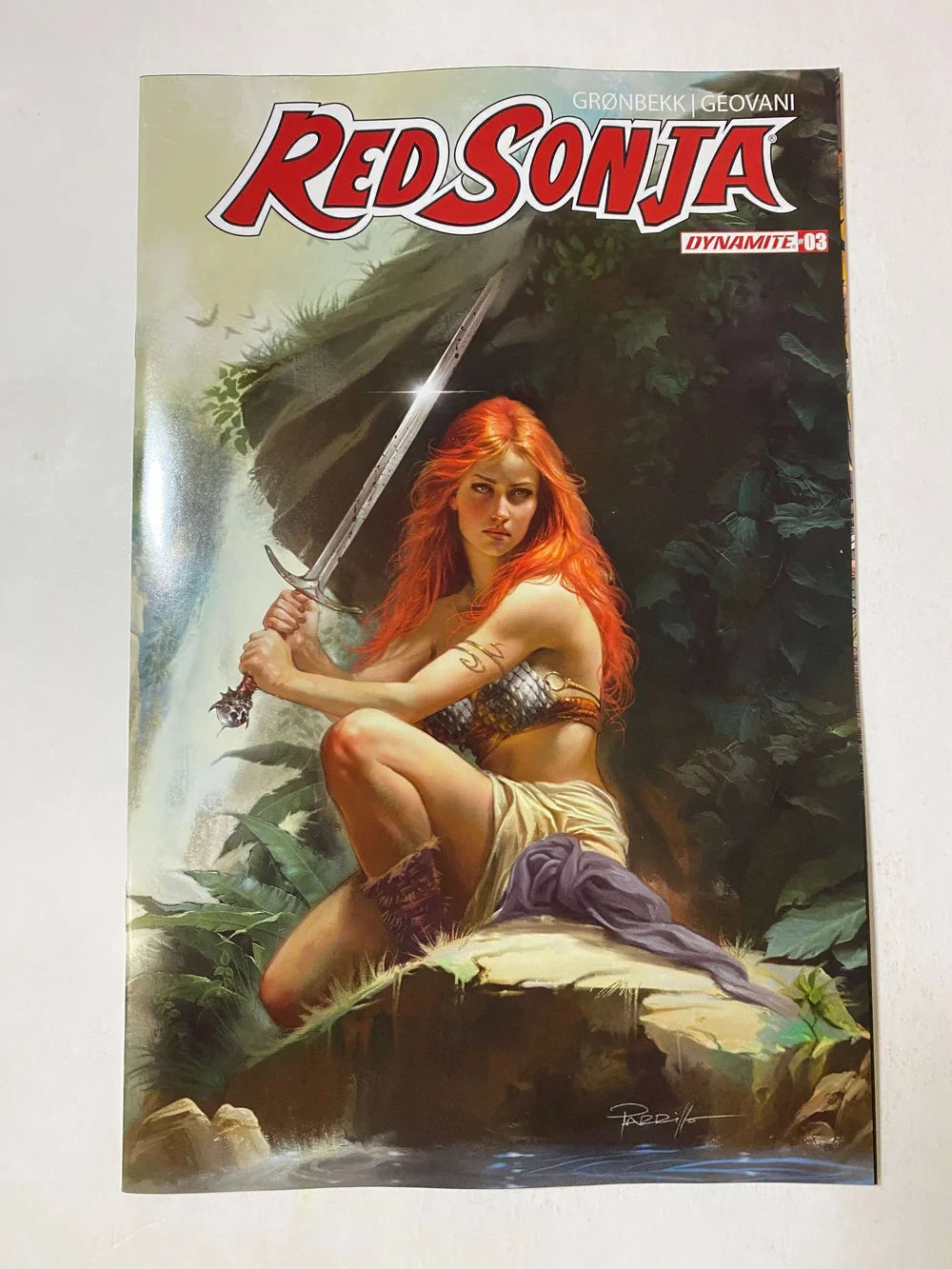 RED SONJA #3 Vol 7 NM Lucio Parrillo D Variant (Dynamite)