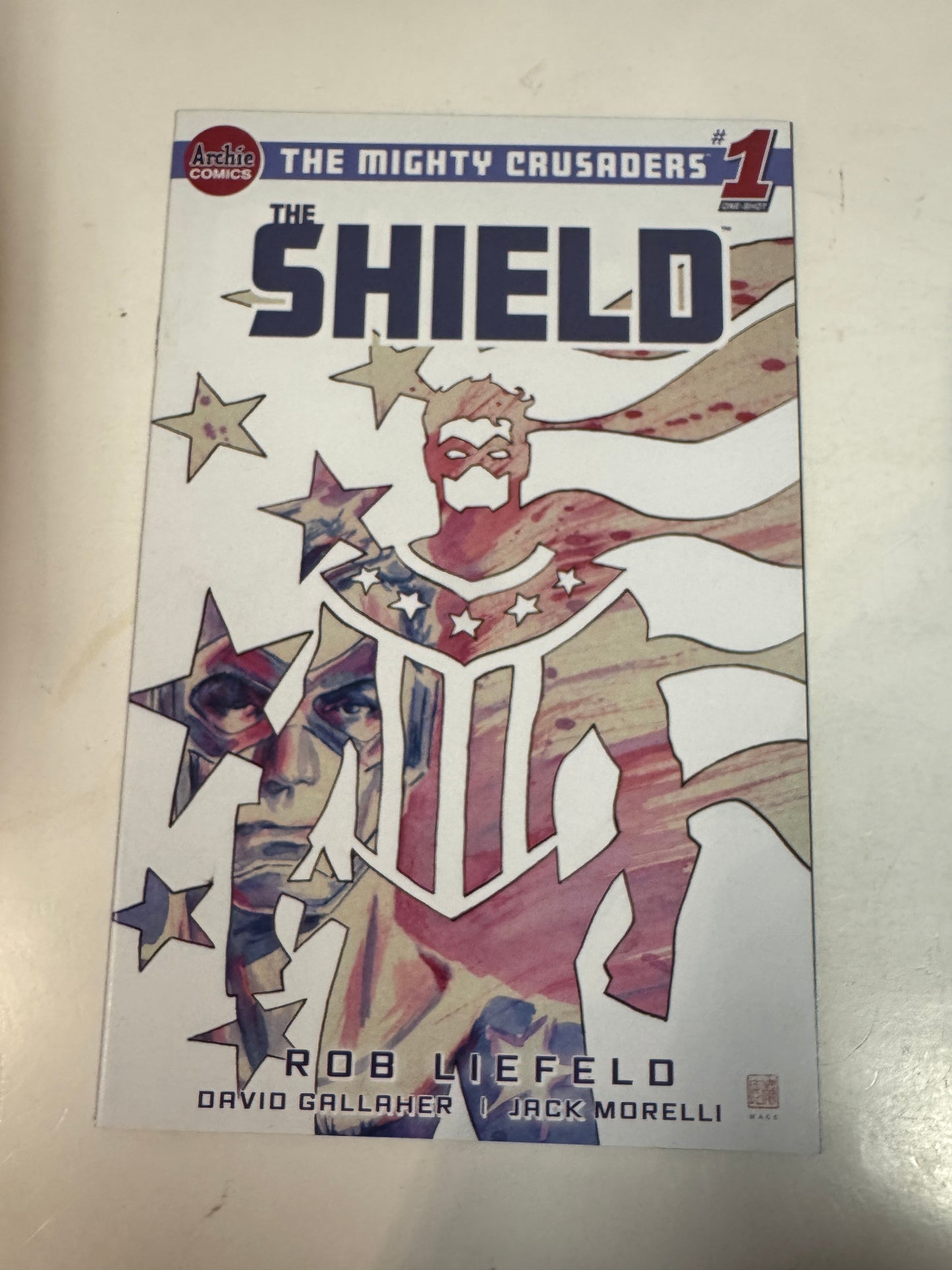 THE MIGHTY CRUSADERS The SHIELD #1 NM David Mack D Variant
