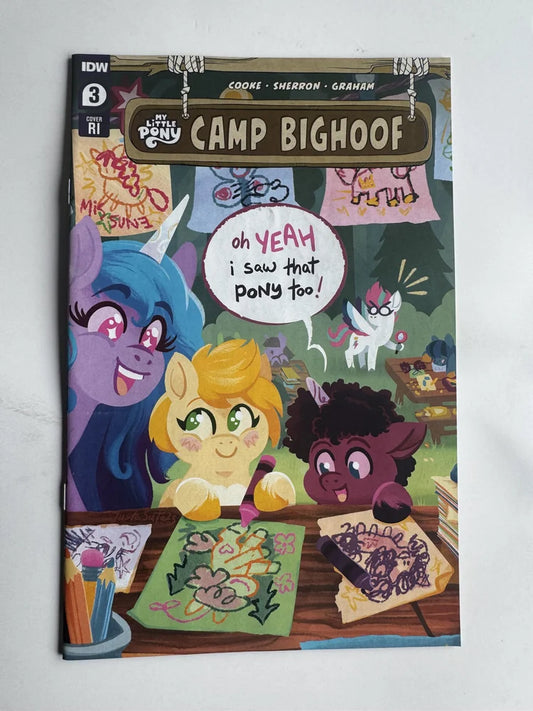 MY LITTLE PONY CAMP BIGHOOF #3 1:25 Variant