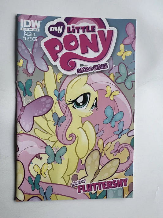 MY LITTLE PONY Micro Series Featuring Fluttershy #4 NM B Variant